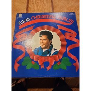 Elvis Christmas Album Vinyl Record